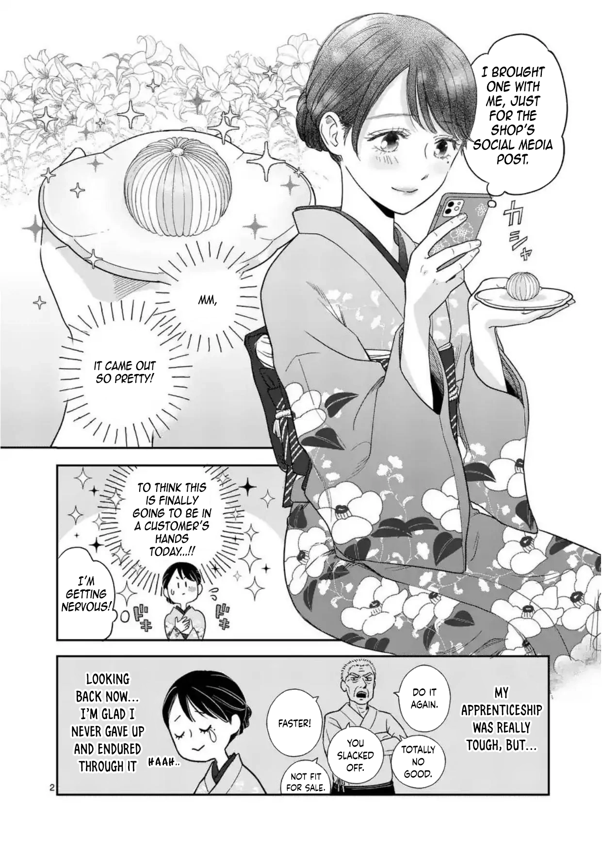 Got summoned to another world by accident, so I’ll just make Japanese sweets. Chapter 1 Page 2